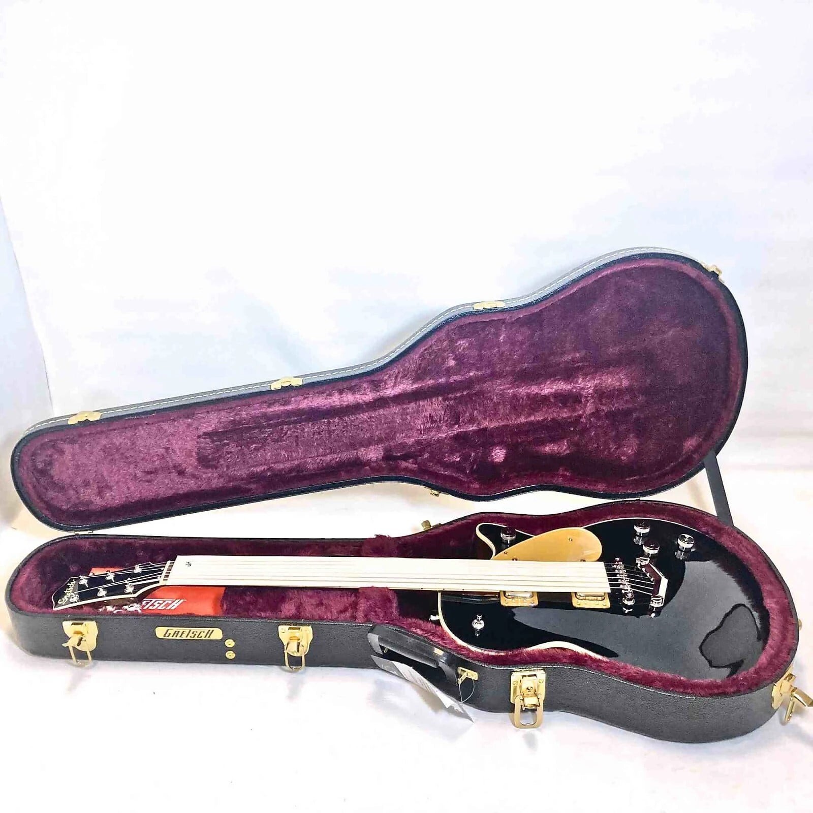 Gretsch G6228 Players Edition Jet BT with V-Stoptail – Black