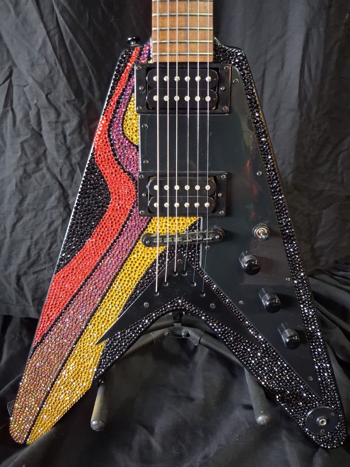Epiphone Goth ’58 Flying V 2004 Precious Rebels Dunbar MIK W/OHC *FREE SHIPPING*