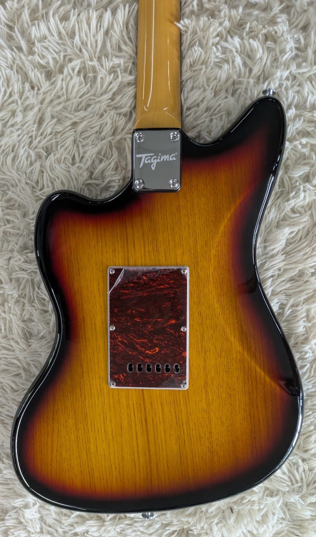 Tagima TW61 Offset Electric Guitar w/P90s, Sunburst Finish – B-stock – Jazz Mstr