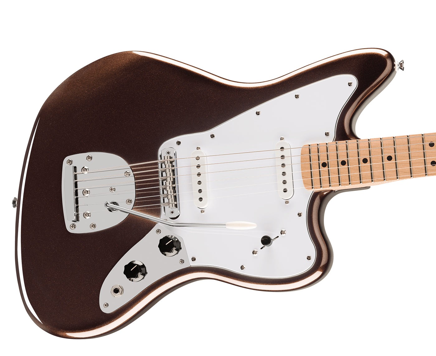 Fender Affinity Series Jaguar Electric Guitar in Mystic Metallic Brown