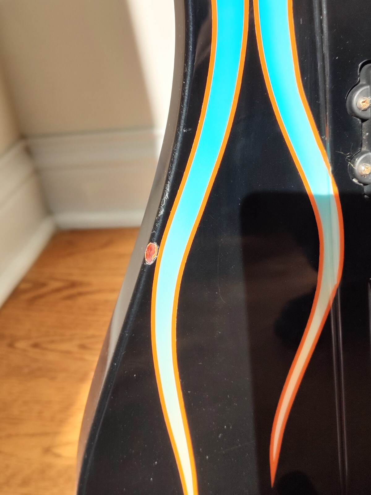 GMP THUNDERBIRD BASS GUITAR – JERRY DIXON of WARRANT – OWNED BY and STAGE USED