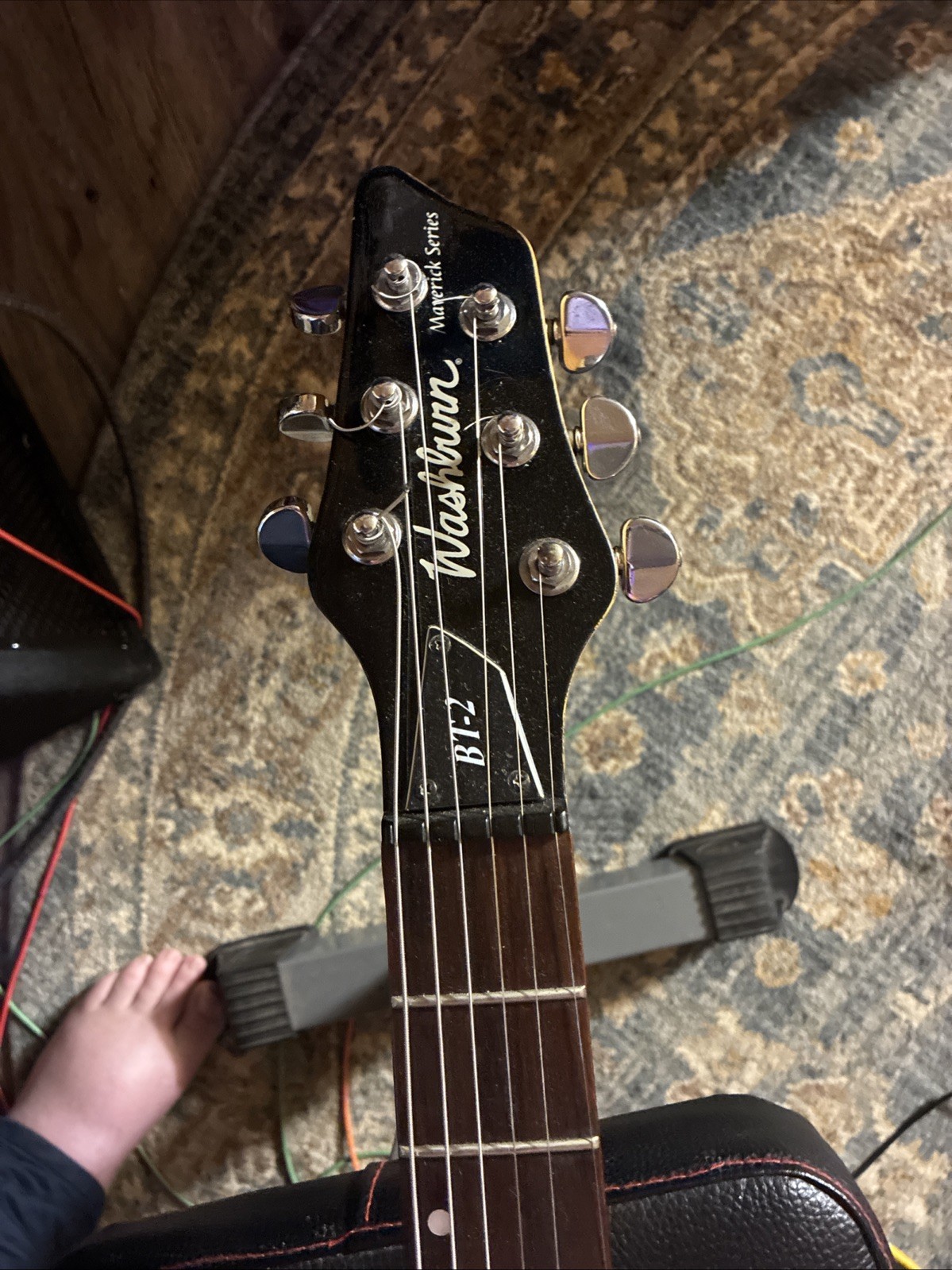 Washburn BT2 2 Tone Sunburst Solid Body Electric Guitar