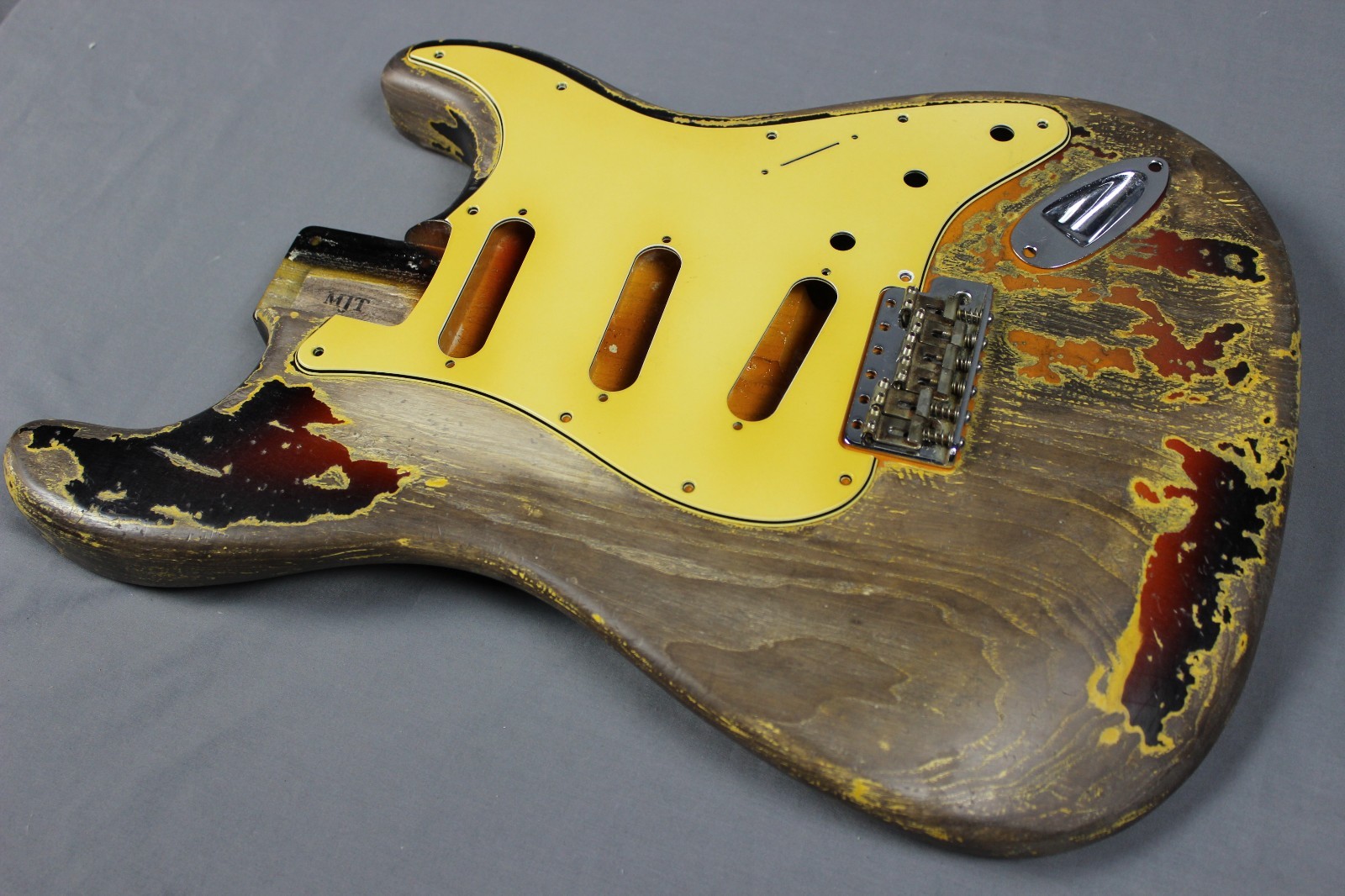 MJT Official Custom Order Vintage Aged Nitro Finish Guitar Body Mark Jenny VTS