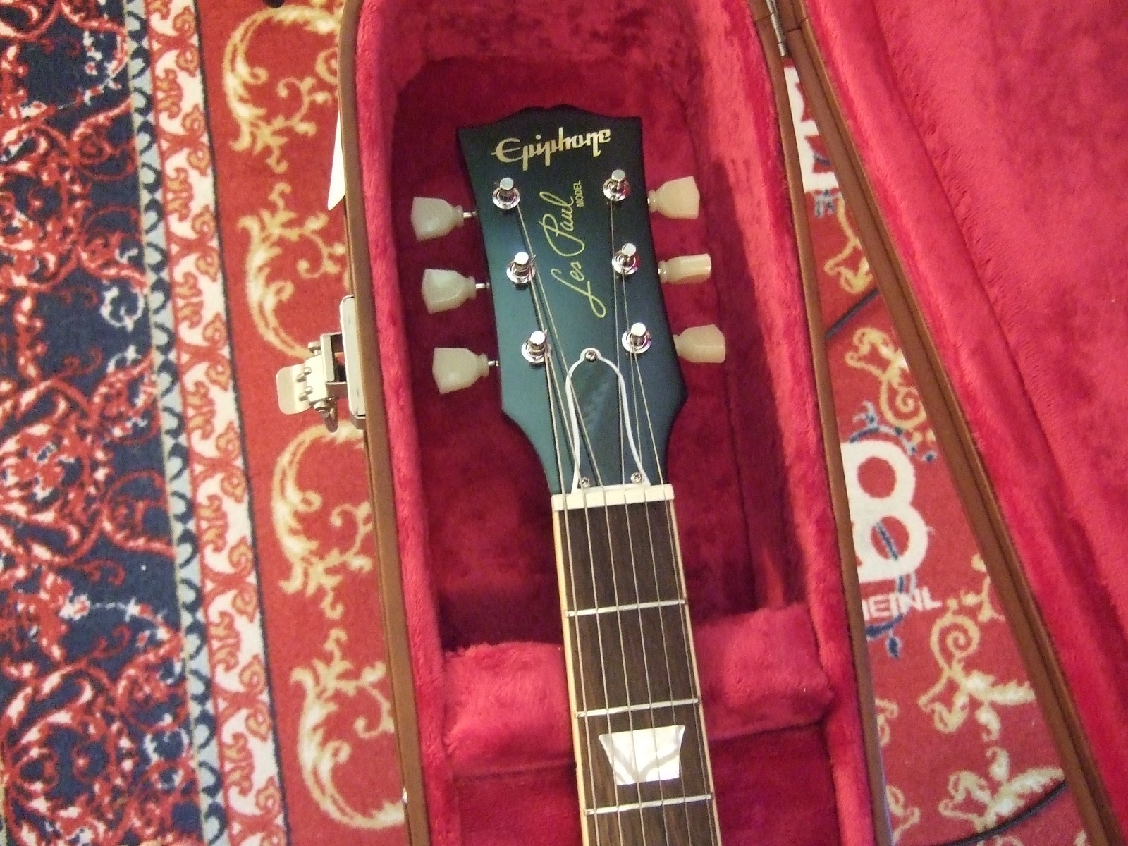 2024 epiphone inspired by gibson les paul standard ’59 reissue honey burst ohsc