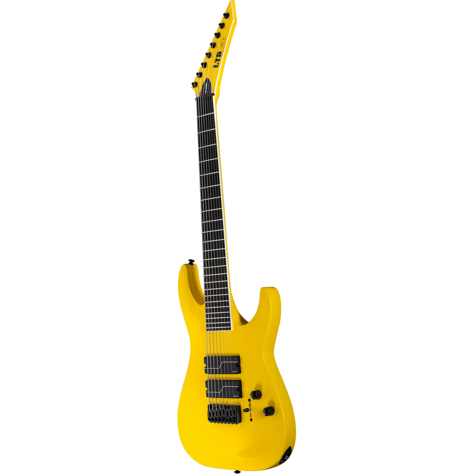 ESP LTD SC-608 Stephen Carpenter Baritone Electric Guitar – Yellow