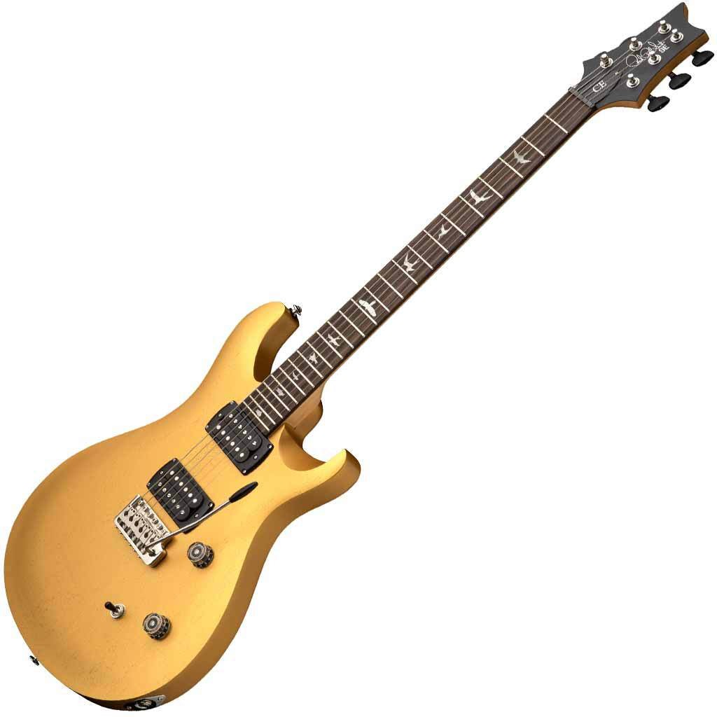 PRS SE CE 24 Standard Satin Electric Guitar – Metallic Gold