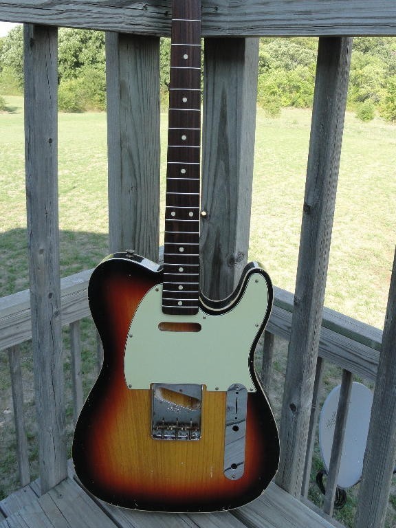 MJT Official Custom Order Aged Bound Ash Body USACG Neck & Hardware Mark Jenny