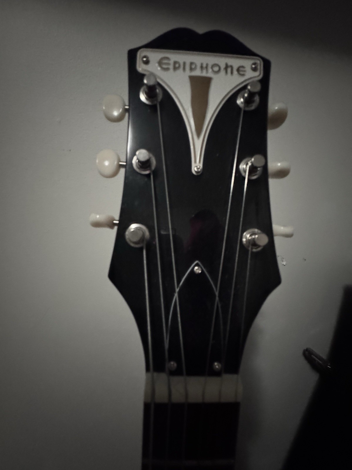 Epiphone Crestwood Custom Cherry Red Electric Guitar 2021 with small Orange Amp