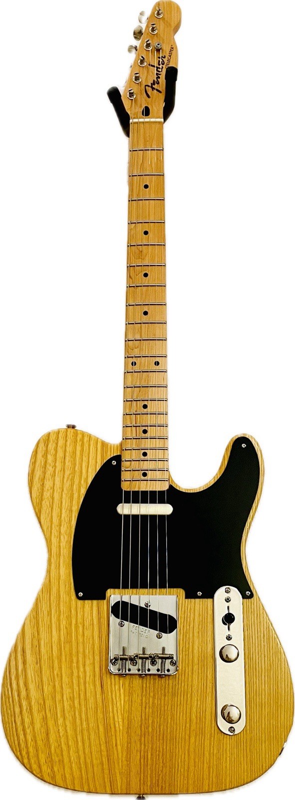 Partscaster Tele Style Guitar Ash Body One Piece Maple Neck High End Parts