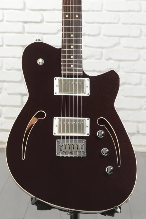 Reverend Charger Air HH Electric Guitar – Metallic Bordeaux with Rosewood
