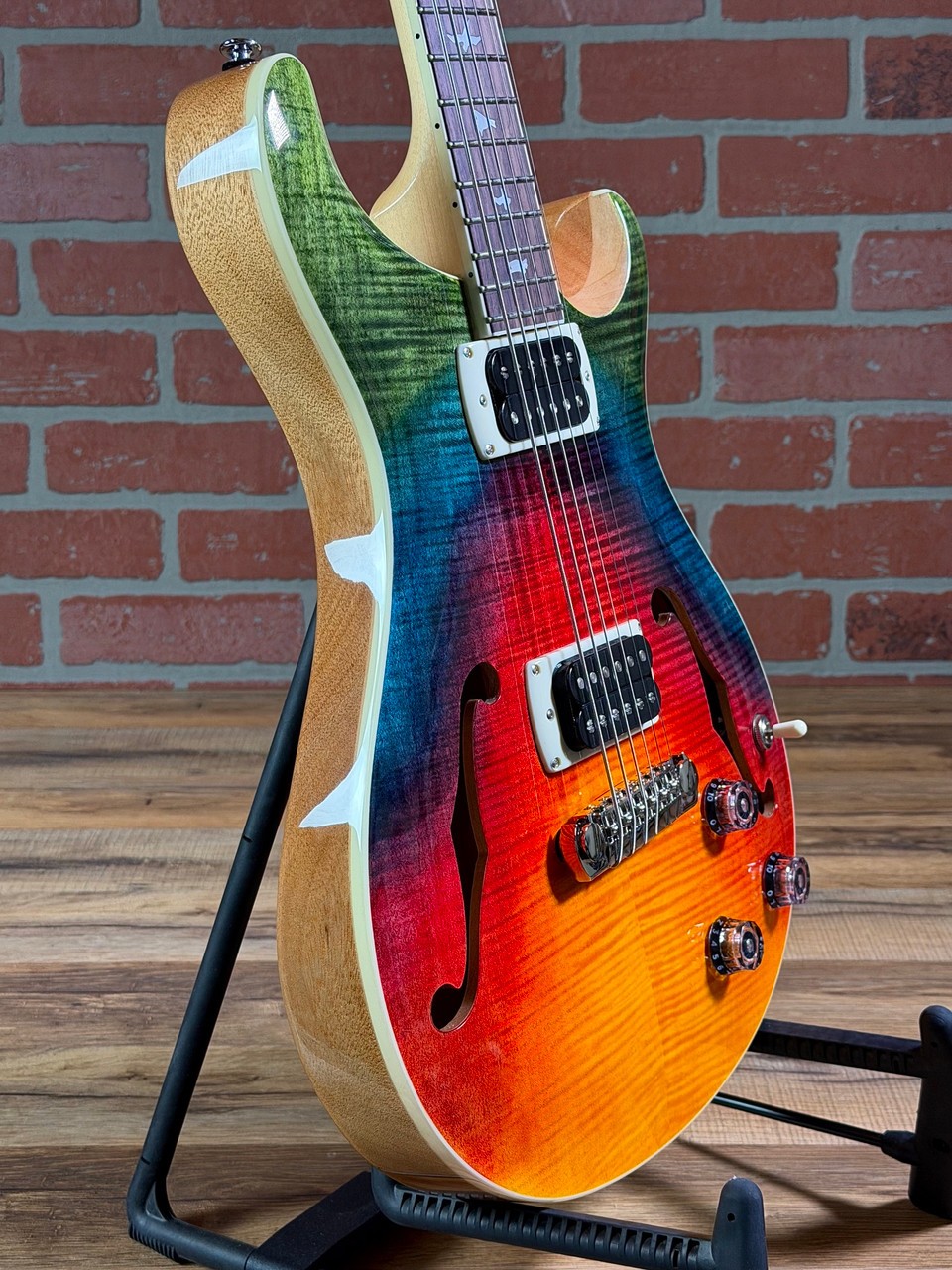 PRS Ed Sheeran Hollowbody I Piezo Baritone Electric Guitar – Kaleidoscope