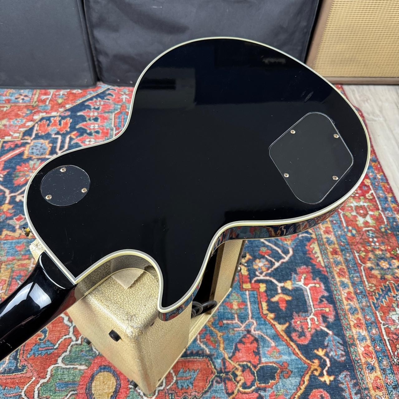 Fernandes/Burny RLC-55 Les Paul Custom Black – 1998