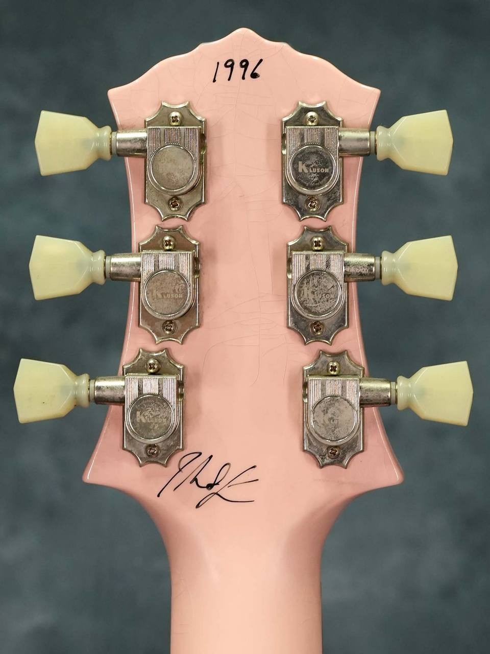 Knaggs Kenai J P2 Shell Pink Relic Electric Guitar Used 2023, Hard Case
