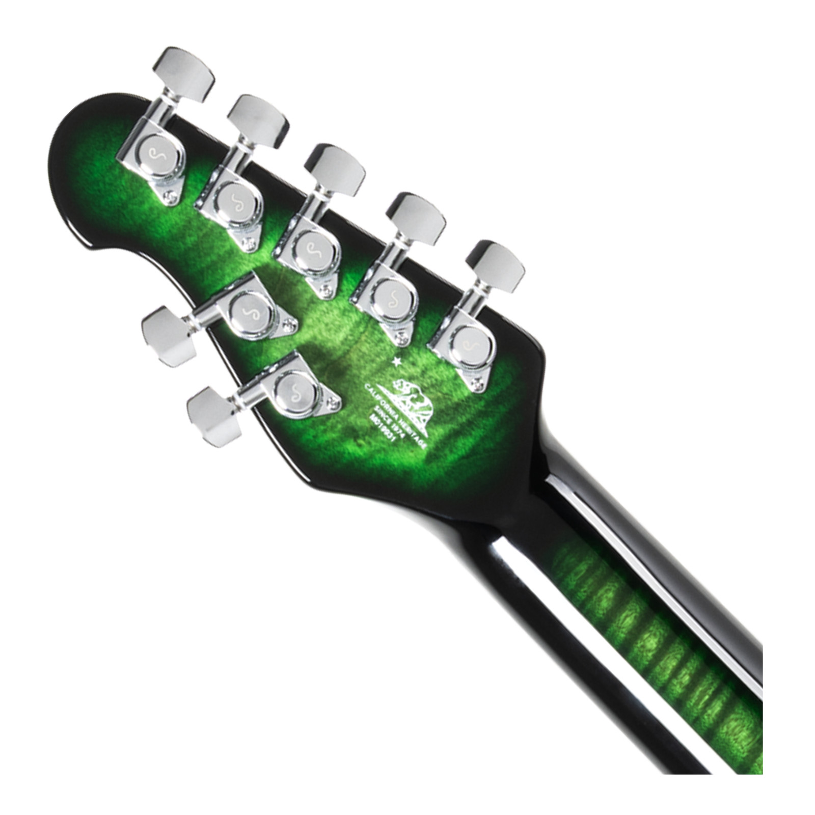 Ernie Ball Music Man BFR Majesty 7 7-Str Electric Guitar – Malachite – Open Box