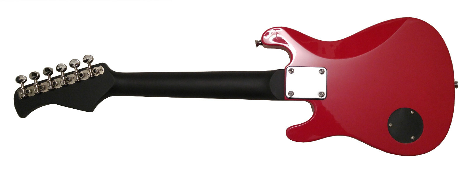 Fishbone ROCK Mini Model STS-RED-2 Shorty Travel Guitar with Gig Bag