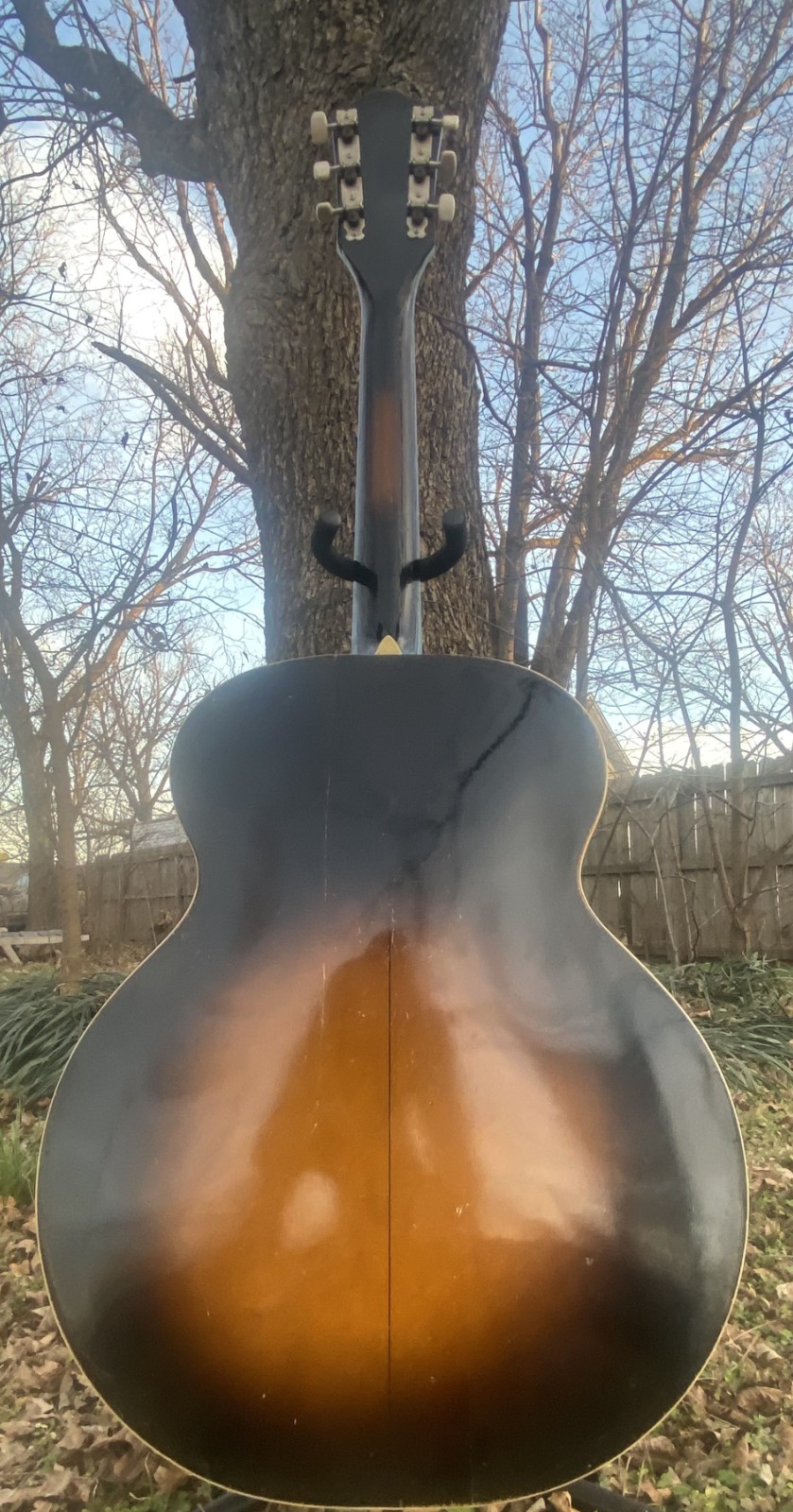 Vintage 1944 WWII Harmony Monterey Archtop Guitar