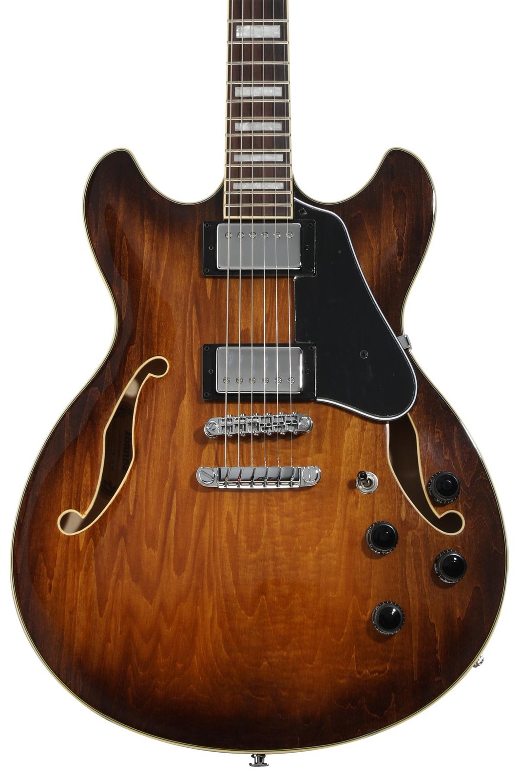 Ibanez AS73TBC + Snark ST-8 + Dunlop PVP101 + Levy’s M8POLY-BLK Value Bundl