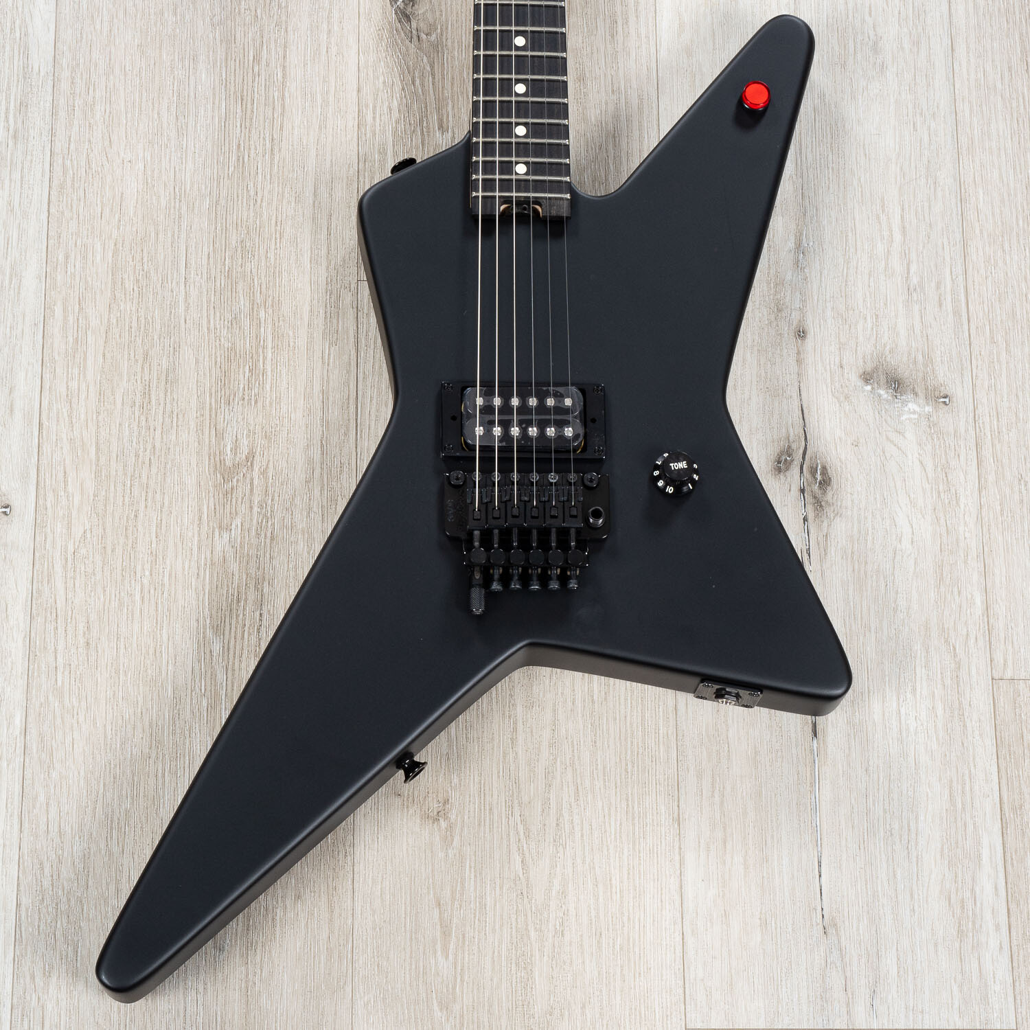 Mint EVH Limited Edition Star Guitar, Ebony Fretboard, Stealth Black