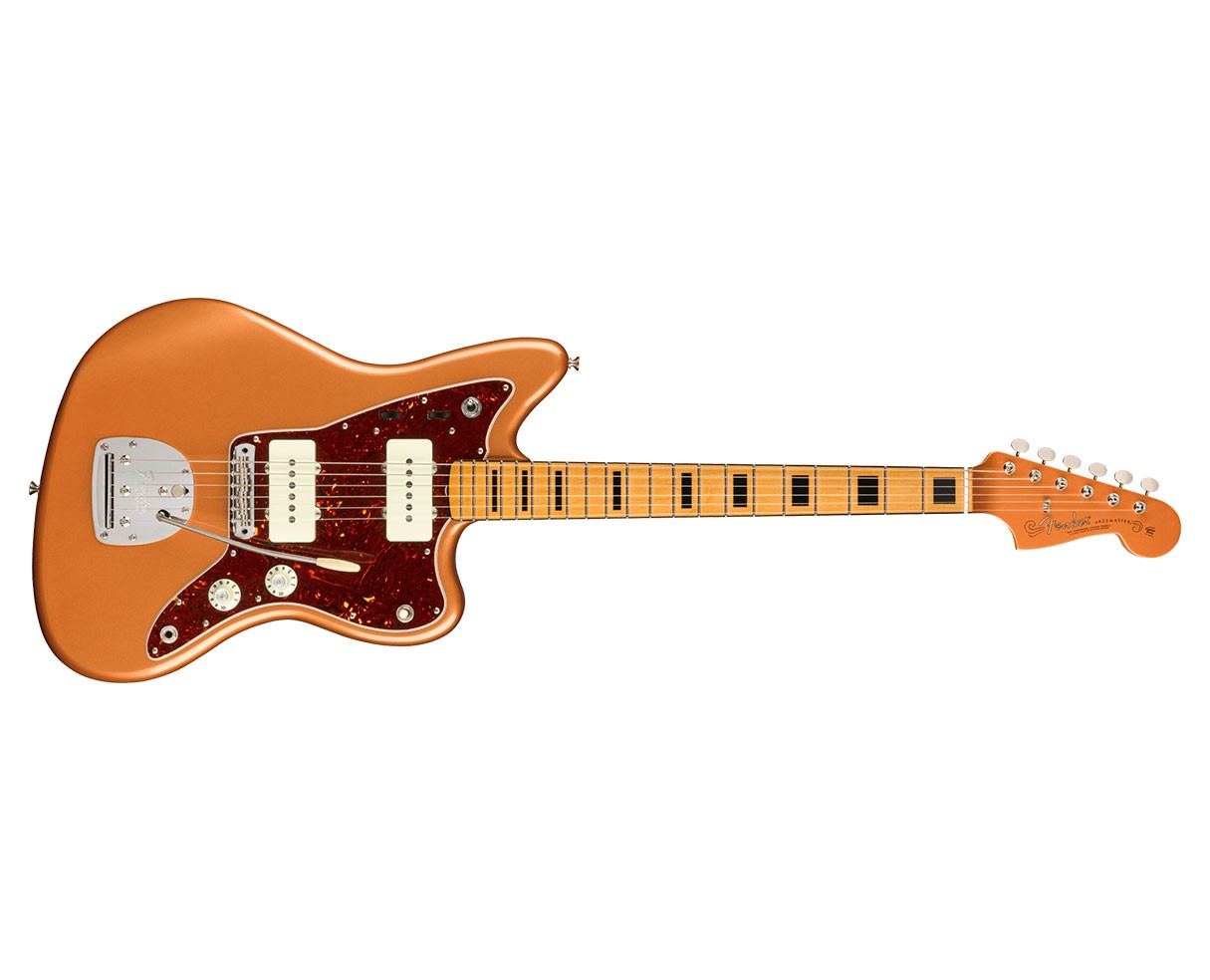 Used Fender Troy Van Leeuwen Signature Jazzmaster – Copper Age w/ Maple FB