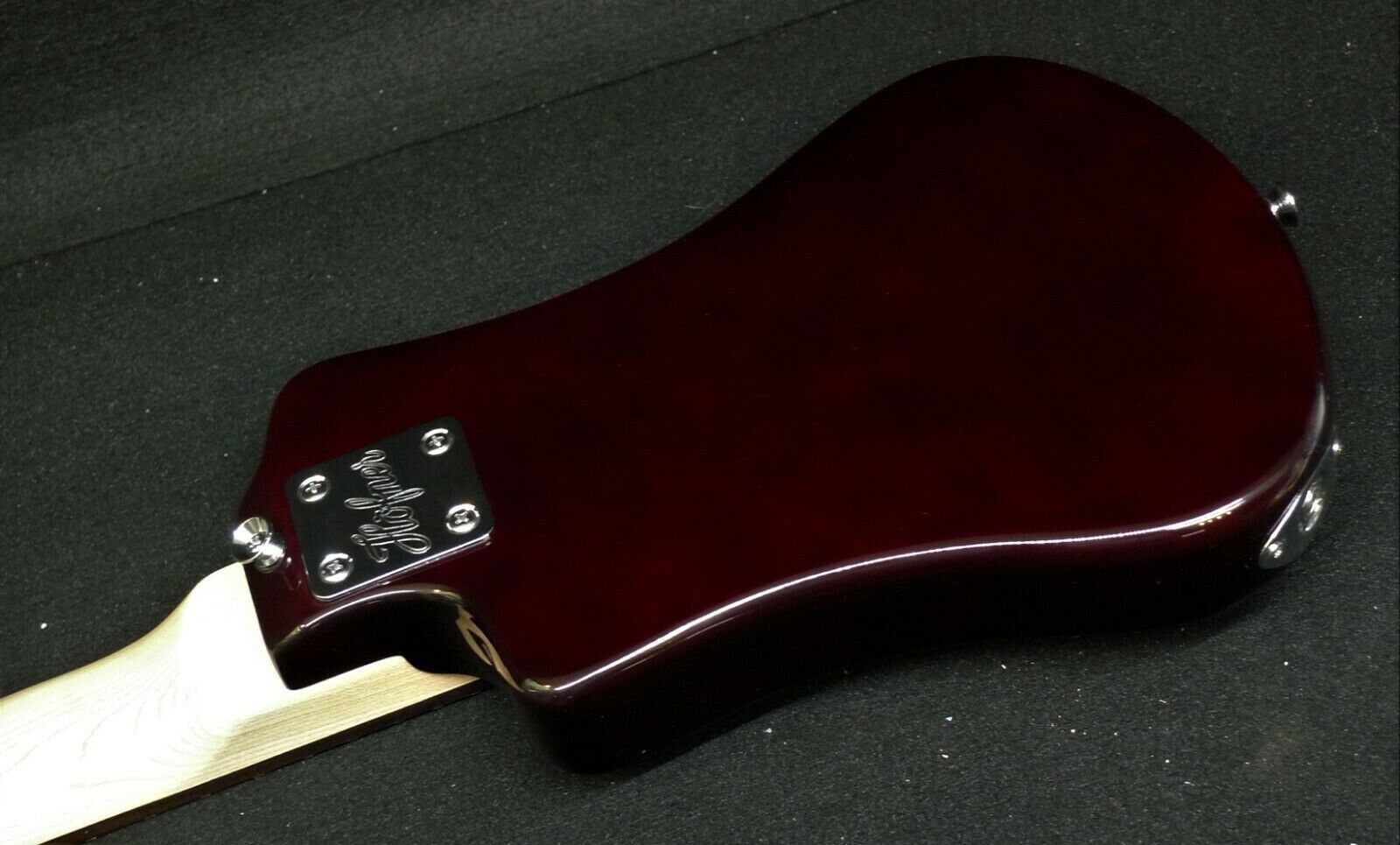 HOFNER HCT-SH-RB SHORTY TRAVEL Electric Guitar ROOT BEER COLOR with Gig Bag