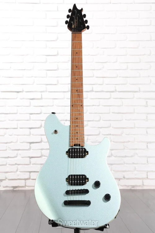 EVH Wolfgang Standard Tuna-Matic Electric Guitar – Sea Foam Pearl Metallic