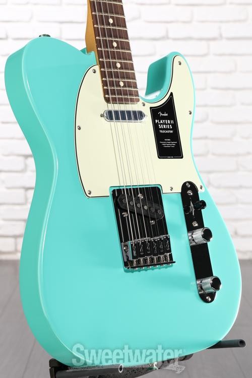 Fender 75th Anniversary Player II Telecaster Electric Guitar – Seafoam Green,
