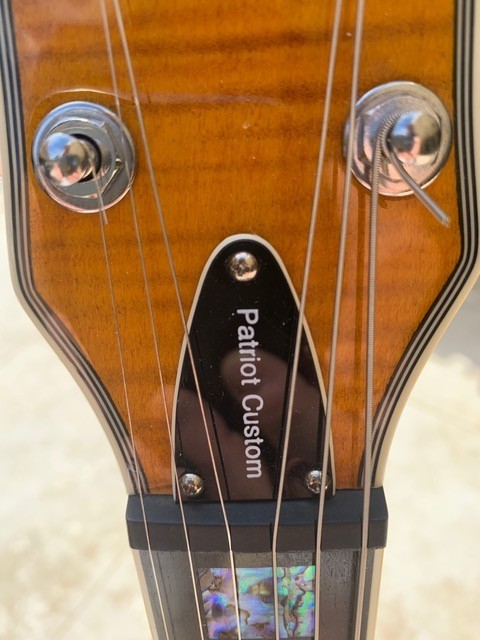 Michael Kelly Patriot Custom “Trans Amber” Color – Left Handed (no case)
