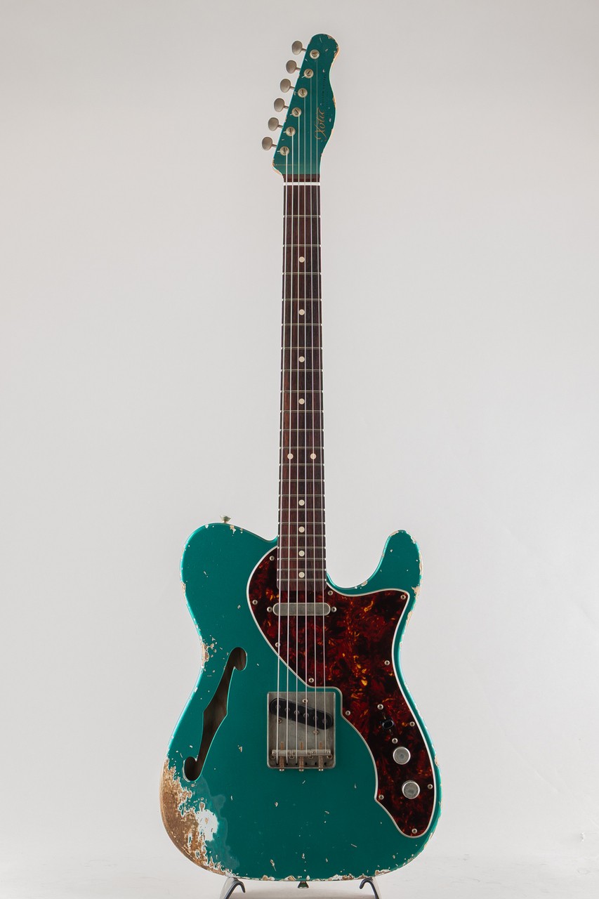 Xotic XTC-1 Thinline Sherwood Green Heavy Aged
