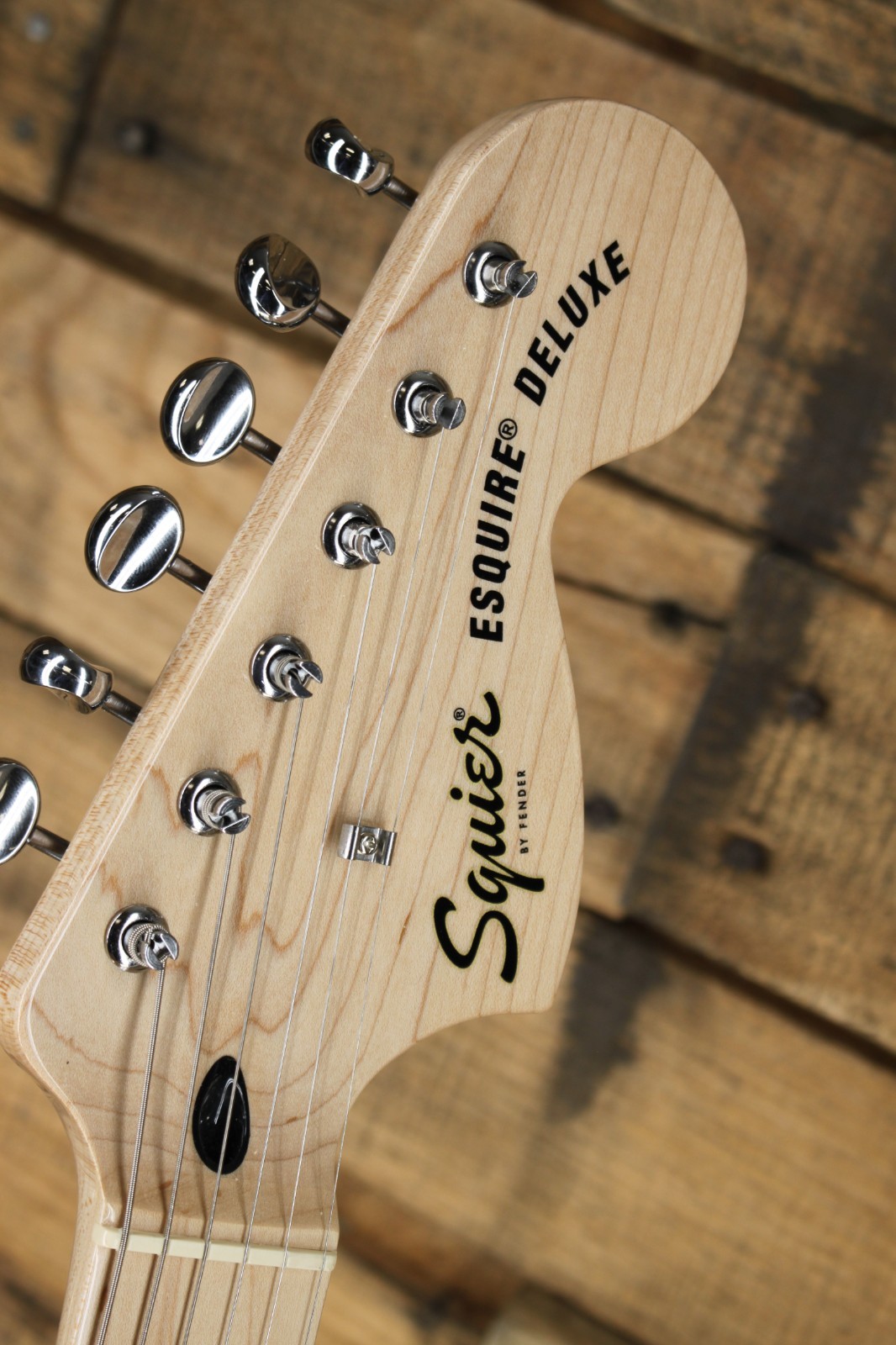 Squier Paranormal Esquire Deluxe Tele Electric Guitar -Metallic Black #M1145