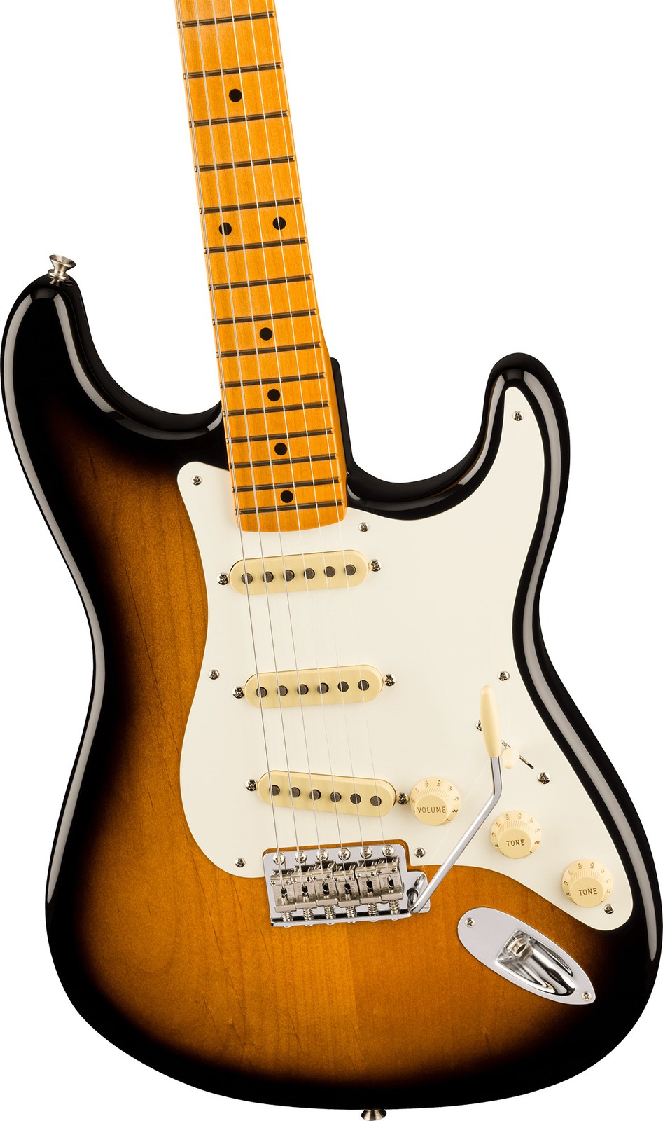 Fender Eric Johnson Stratocaster – 2-Color Sunburst w/ Guitar Cleaning Kit