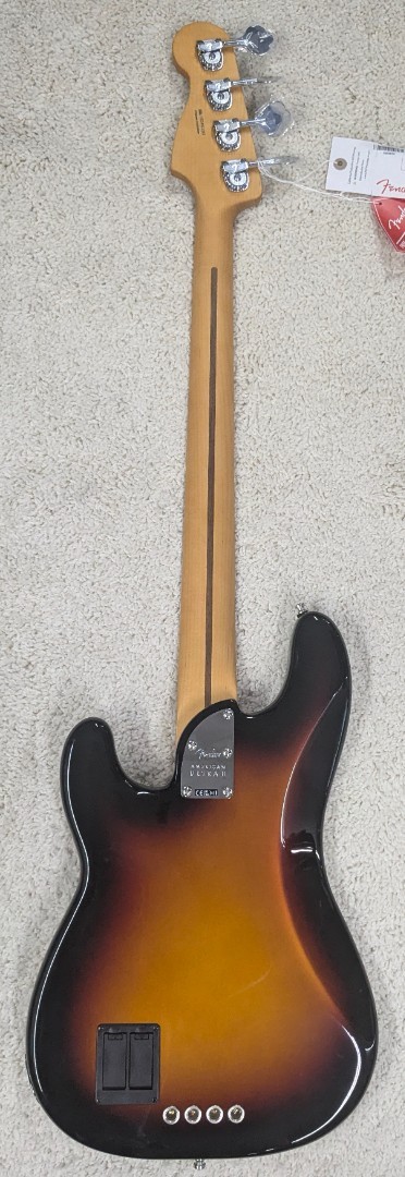 Fender American Ultra II Precision Bass®, Maple Fingerboard, Ultraburst +HS Cas