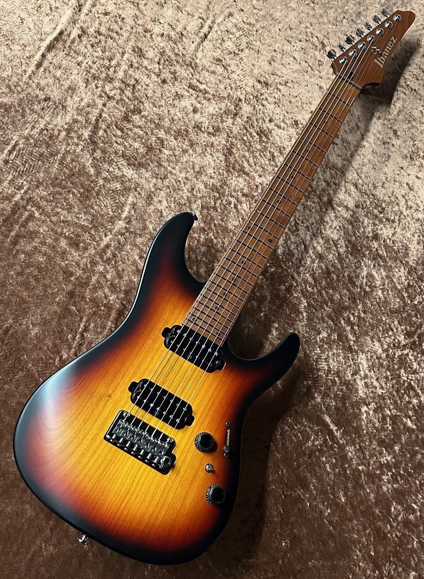 Ibanez AZ24027 -Tri Fade Burst Flat- 3.643Kg 7-string Electric Guitar