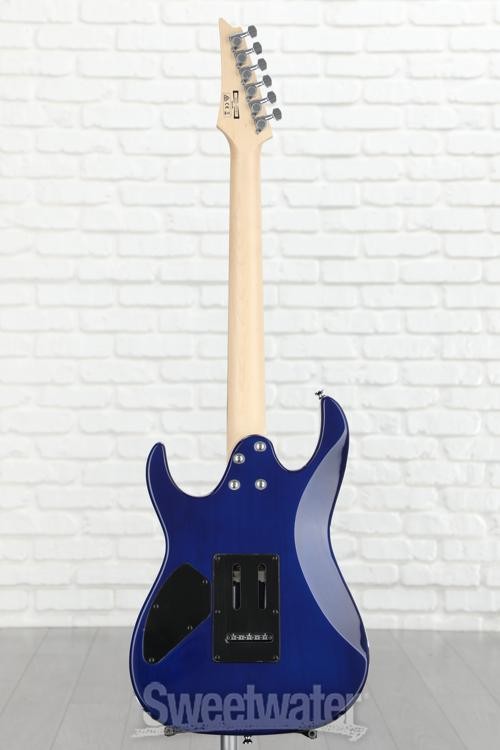 Ibanez Gio GRX70QA – Transparent Blue Burst