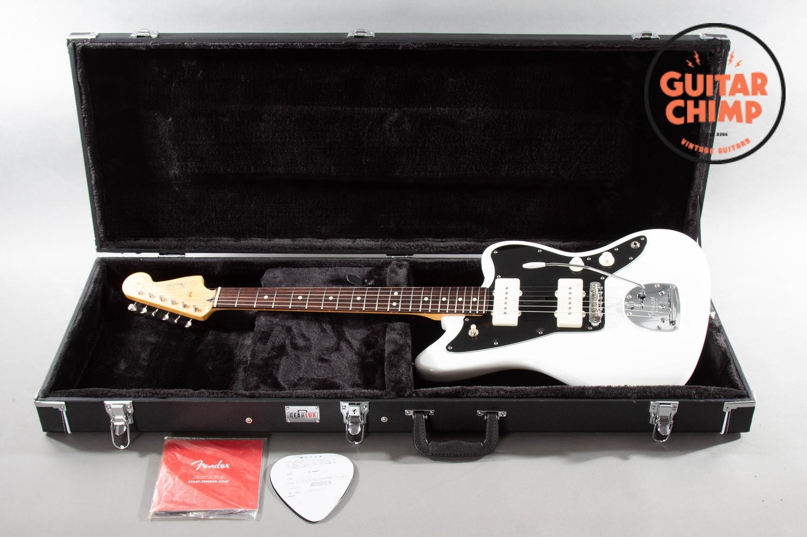 2023 Fender MIJ Japan Hybrid II Jazzmaster Arctic White Rosewood w/ HSC