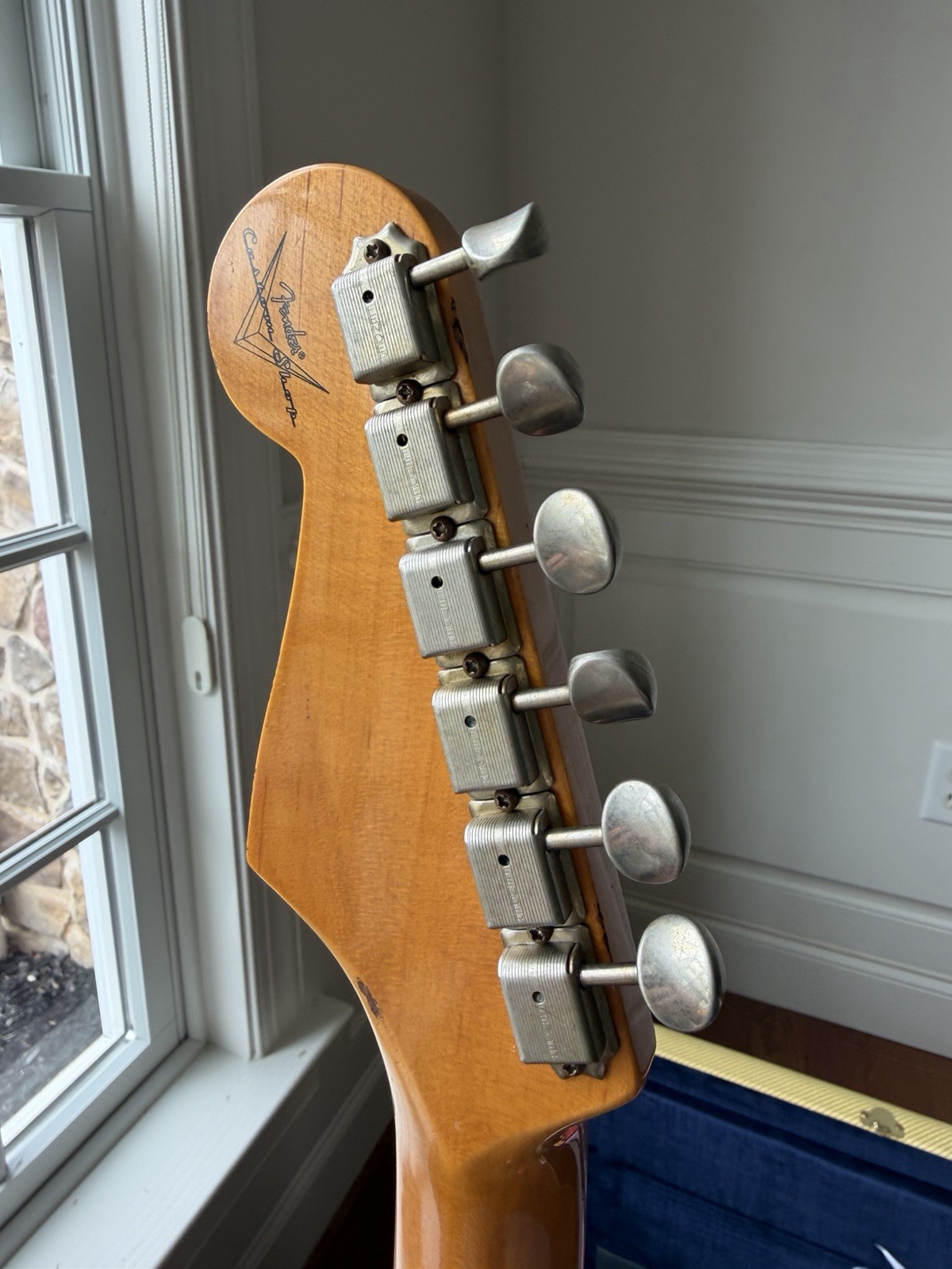 2025 Fender Custom Shop ‘57 Stratocaster SR25 Heavy Relic – Aged Candy Tangerine