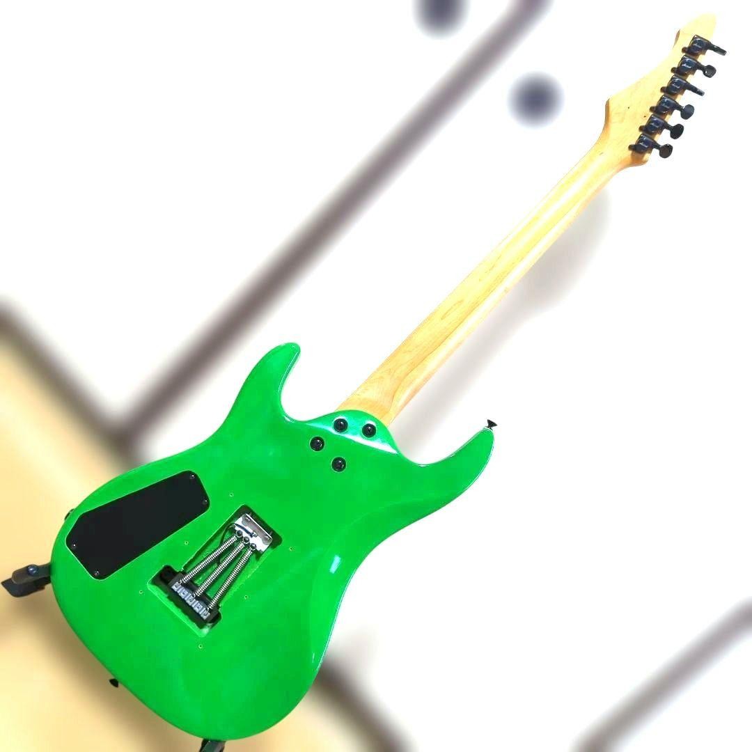 Aria Pro II CT-series electric guitar-green color vintage