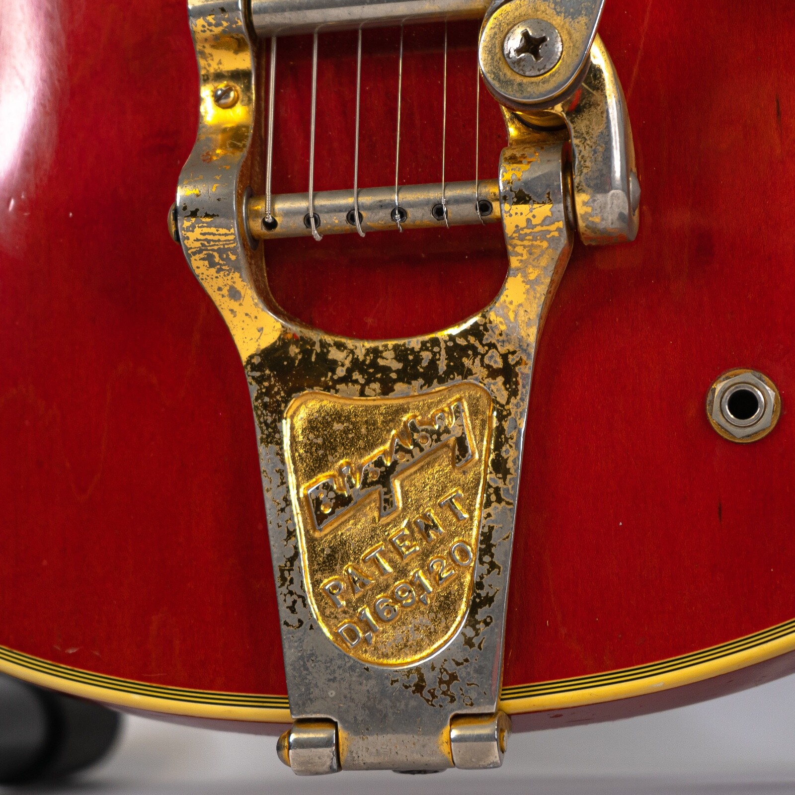 1960 Gibson ES-355 TD Cherry Mono w/ Factory Bigsby, Period-Correct HSC