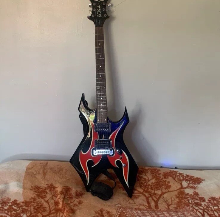 BC Rich Bronze Series Warlock Flame edition Electric guitar
