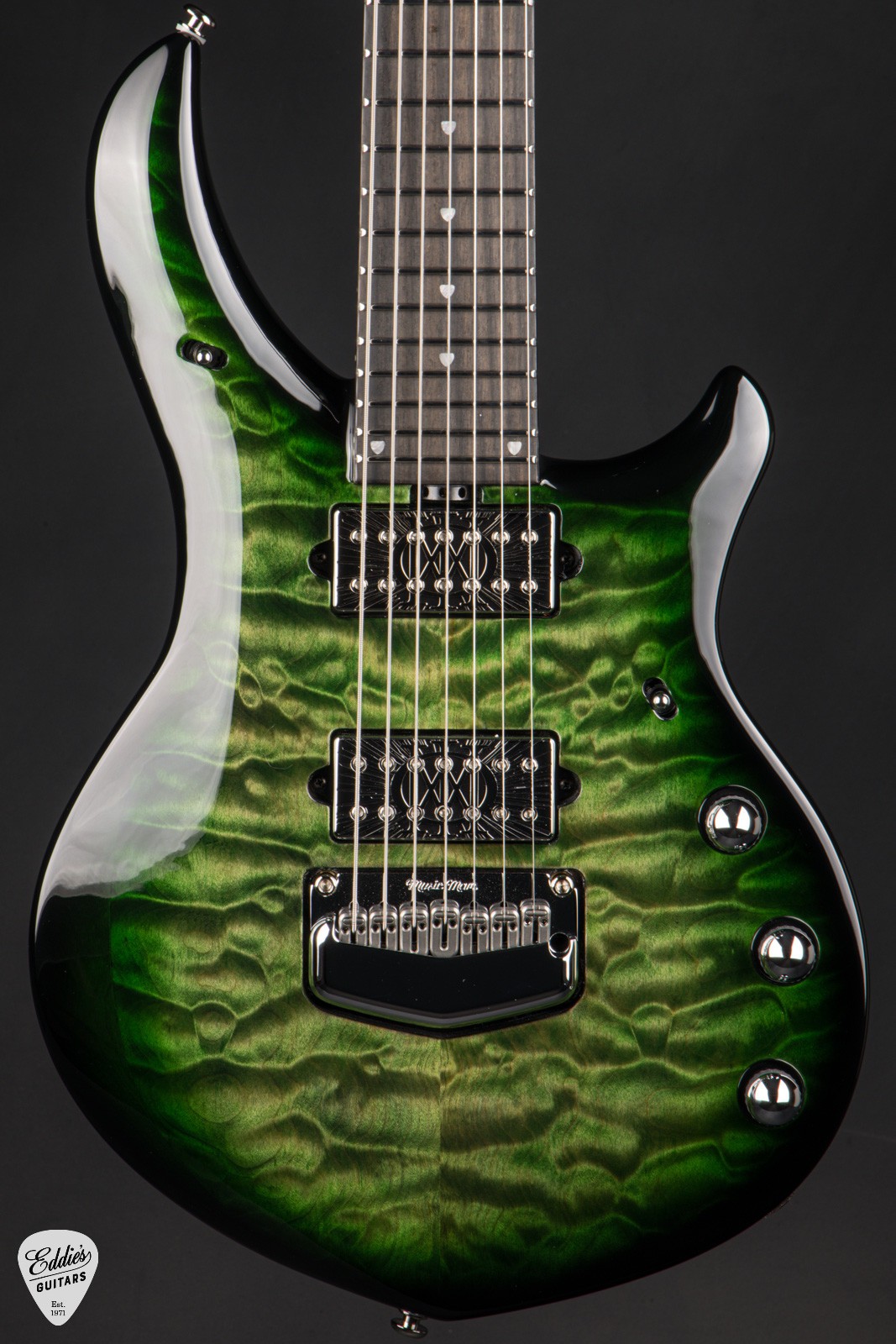 Ernie Ball Music Man BFR Majesty 7 – Malachite #9/50