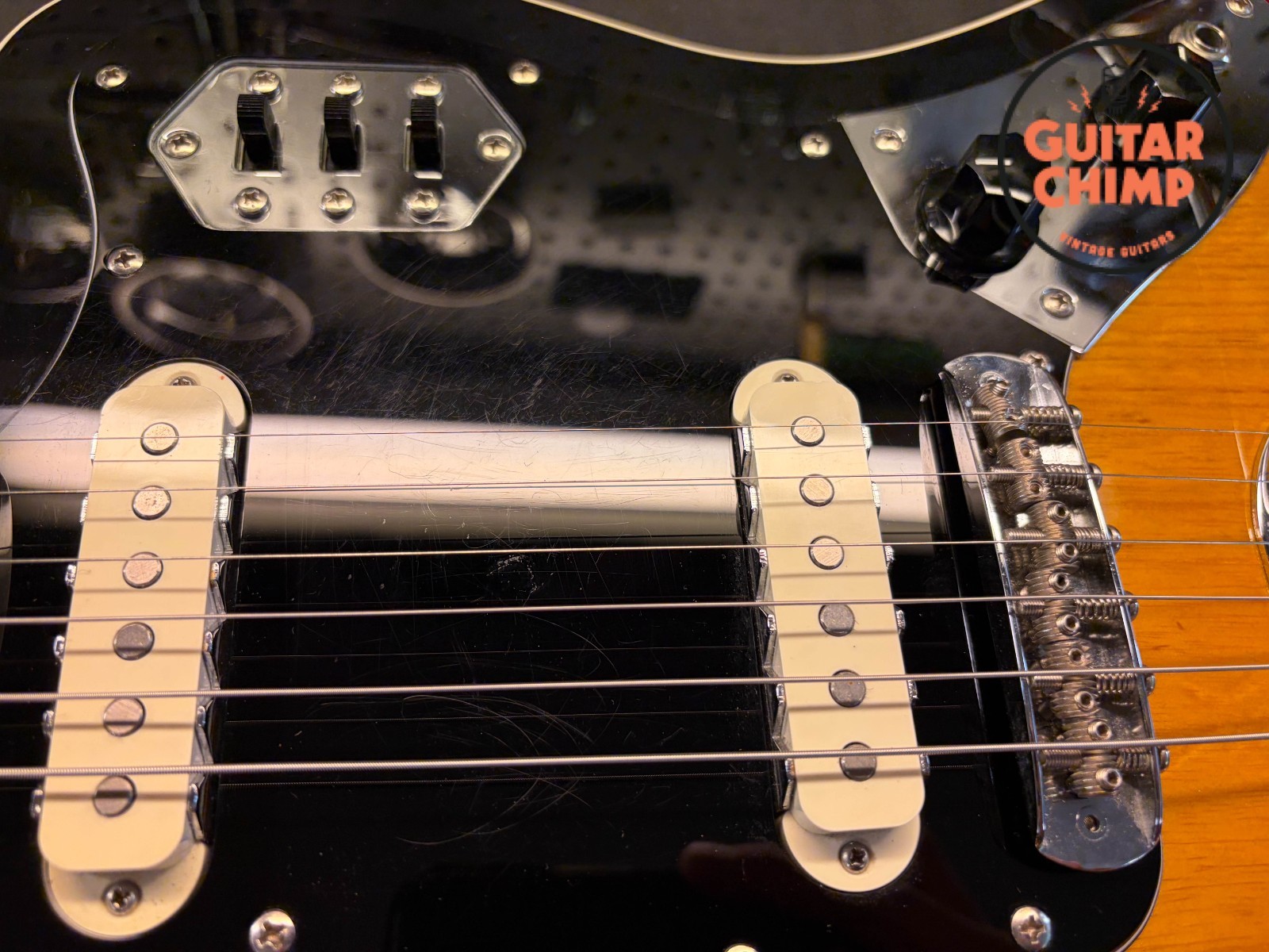 2012 Fender MIJ Japan FSR Jaguar JG/HO Thinline Double Bound 3TSB 1 of 250