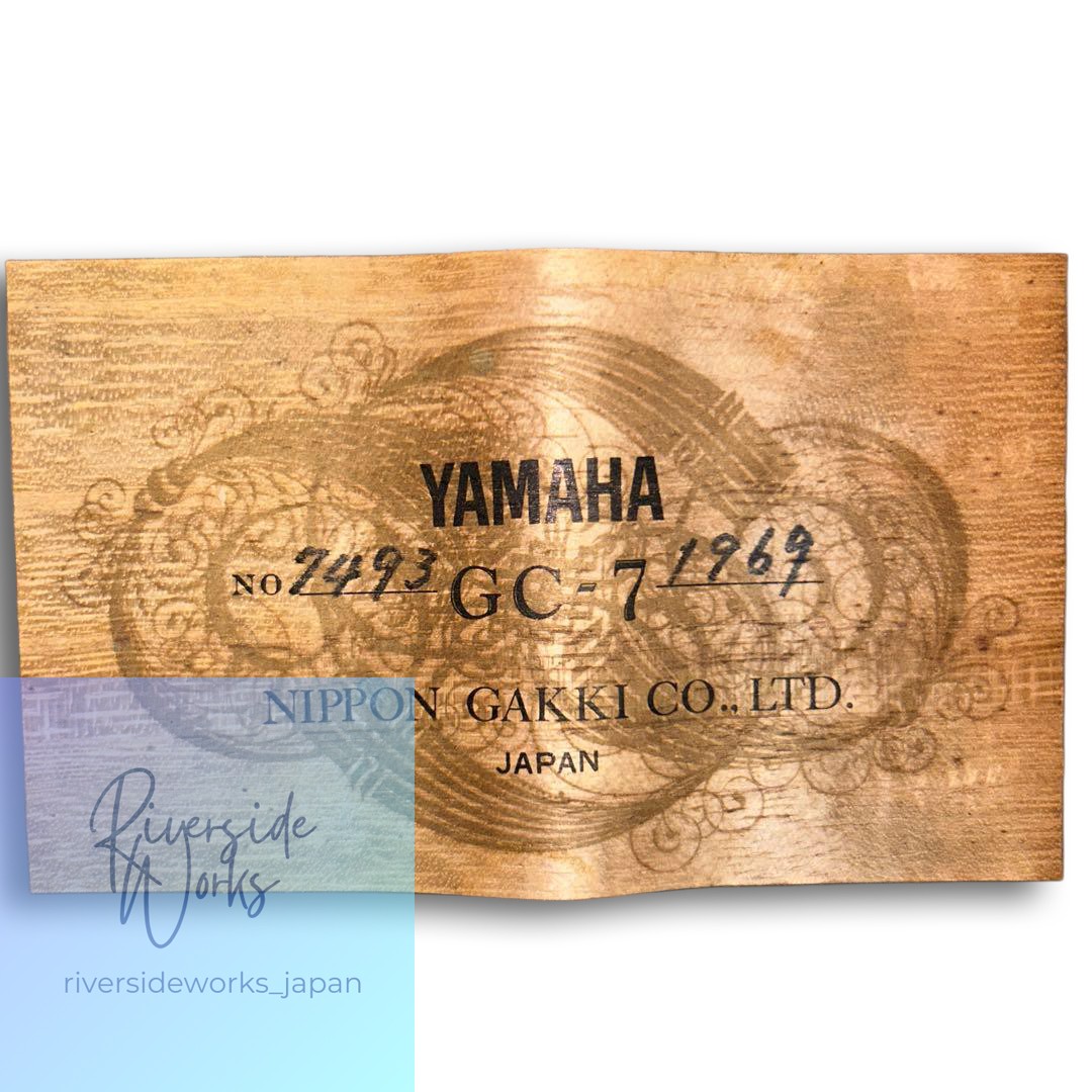 Yamaha GC-7 Jacaranda 1969 All Solid Vintage