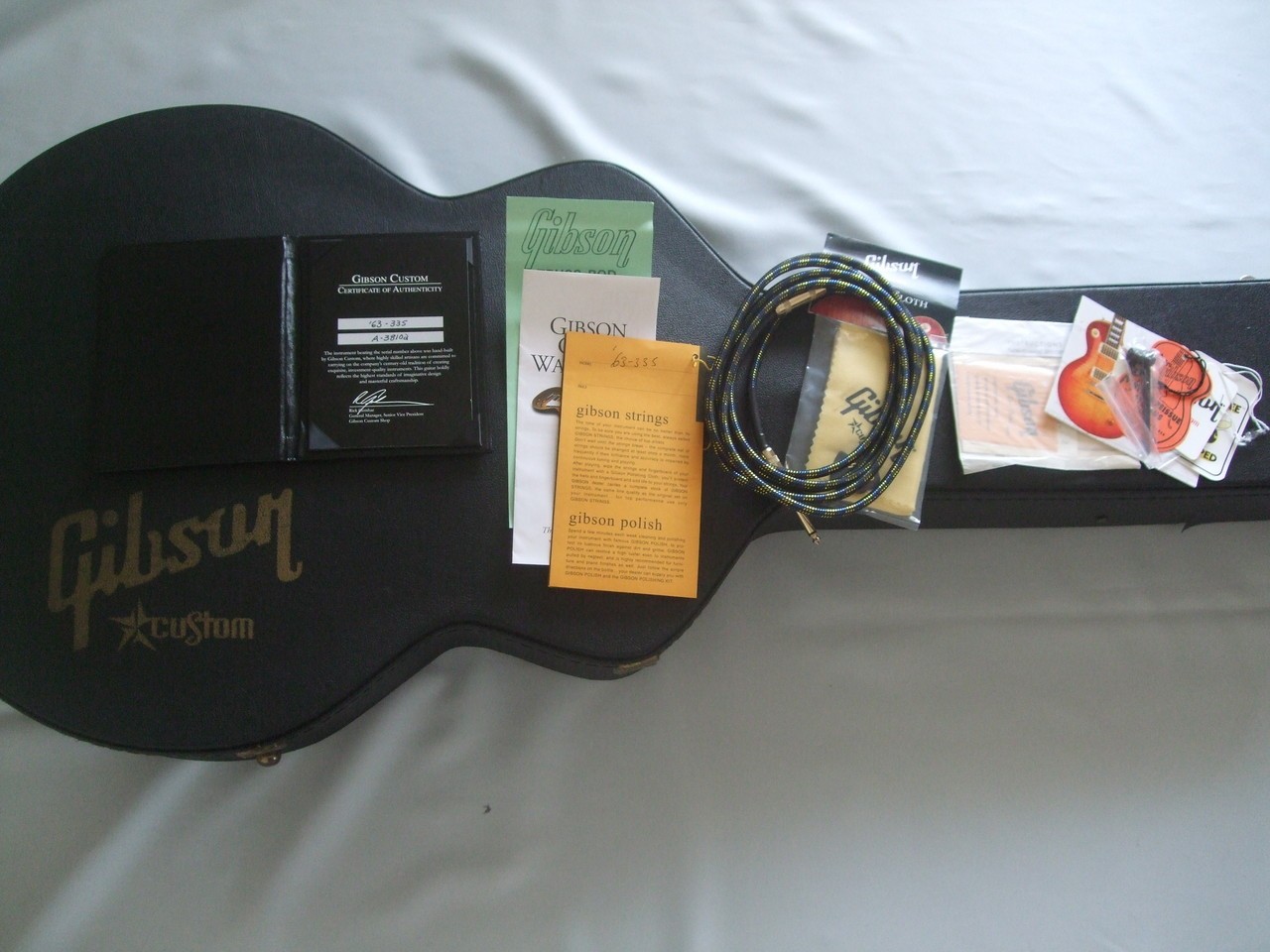 Gibson Custom ’63 ES-335 Historic Collection, Laminate Maple, Used