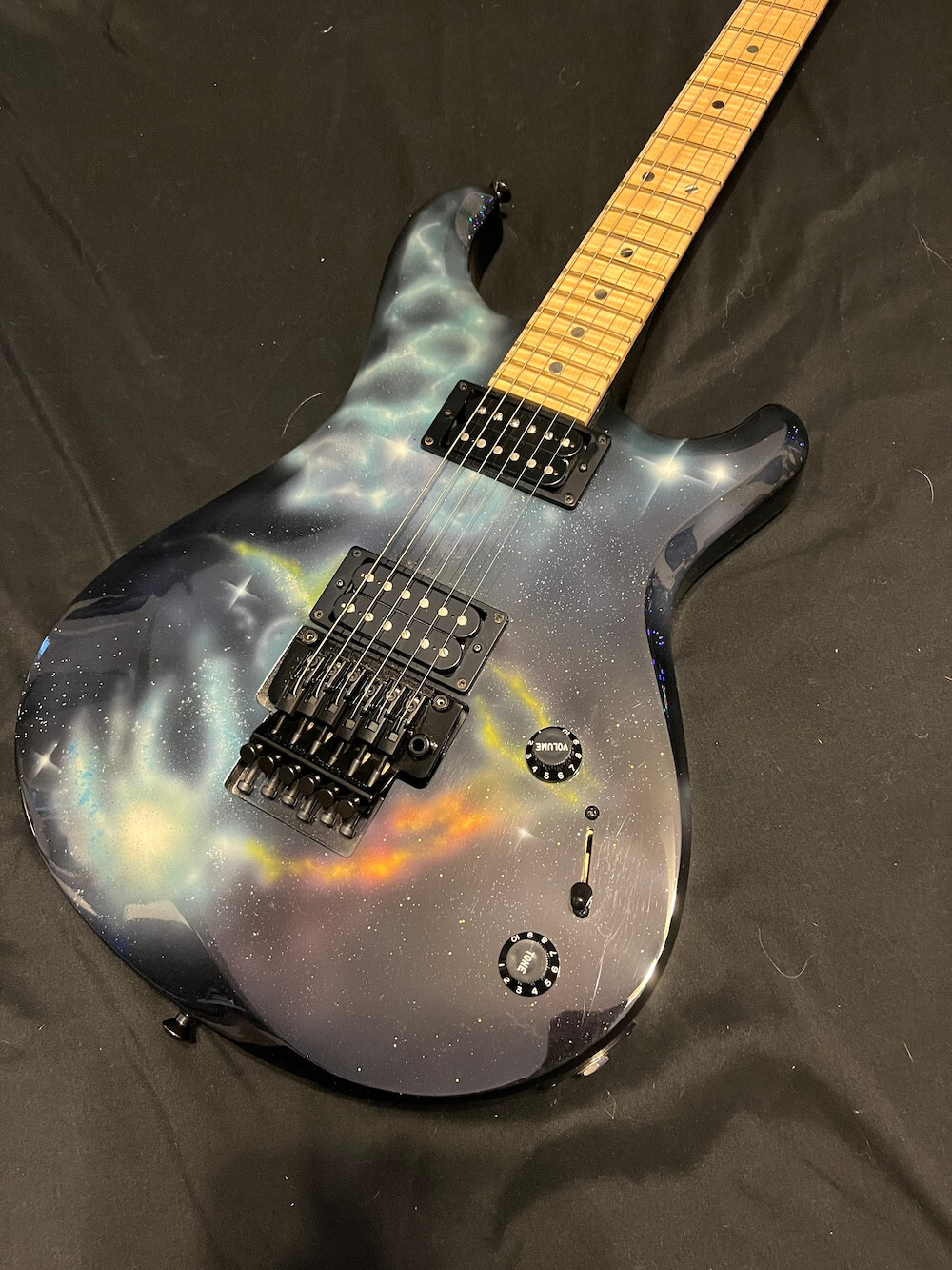 2017 Knaggs Severn XF Trembuck Galaxy Graphic by Nick Ralph Flame Maple Neck W/O