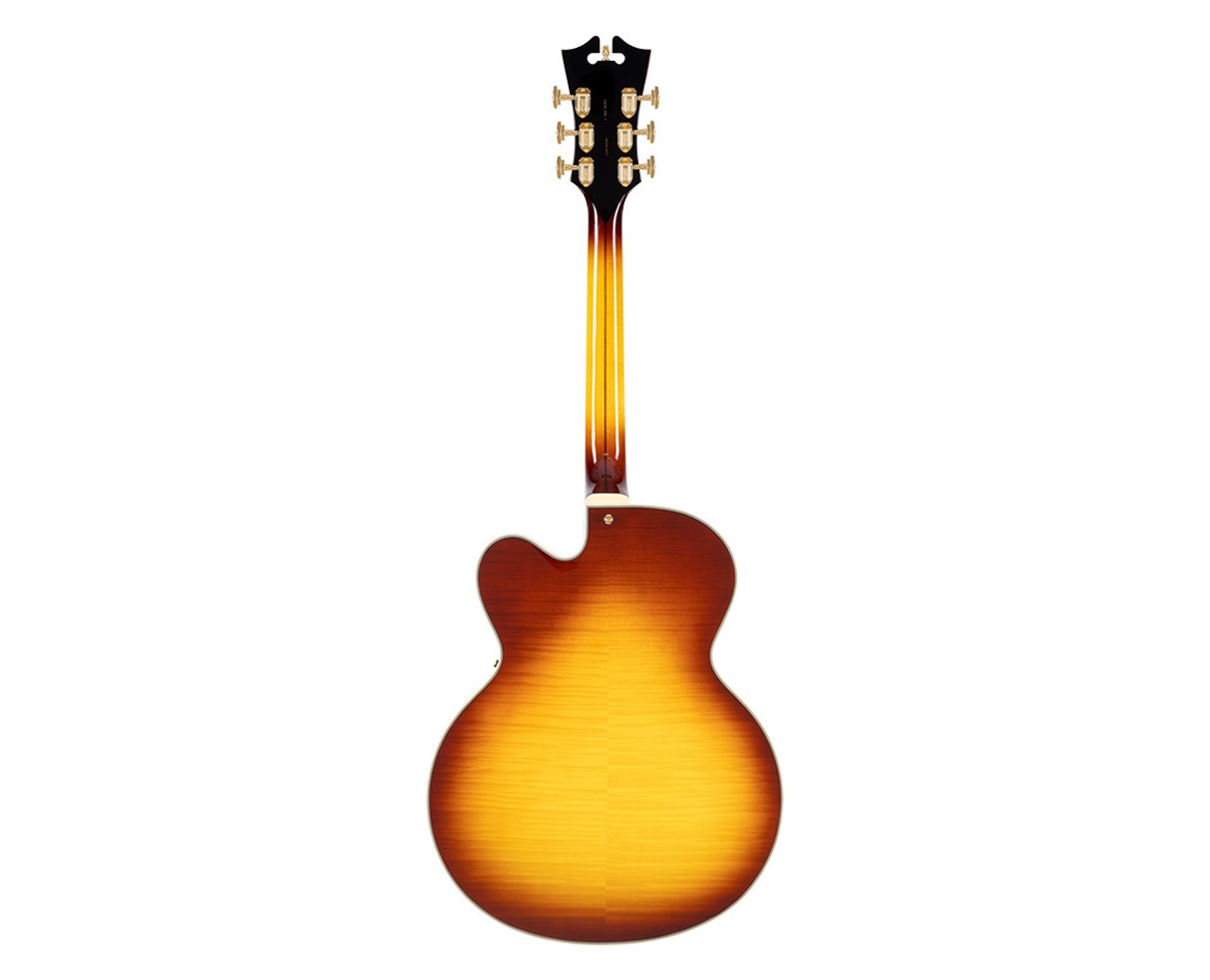 D’Angelico Excel EXL-1 Hollow Body Guitar – Dark Iced Tea Burst