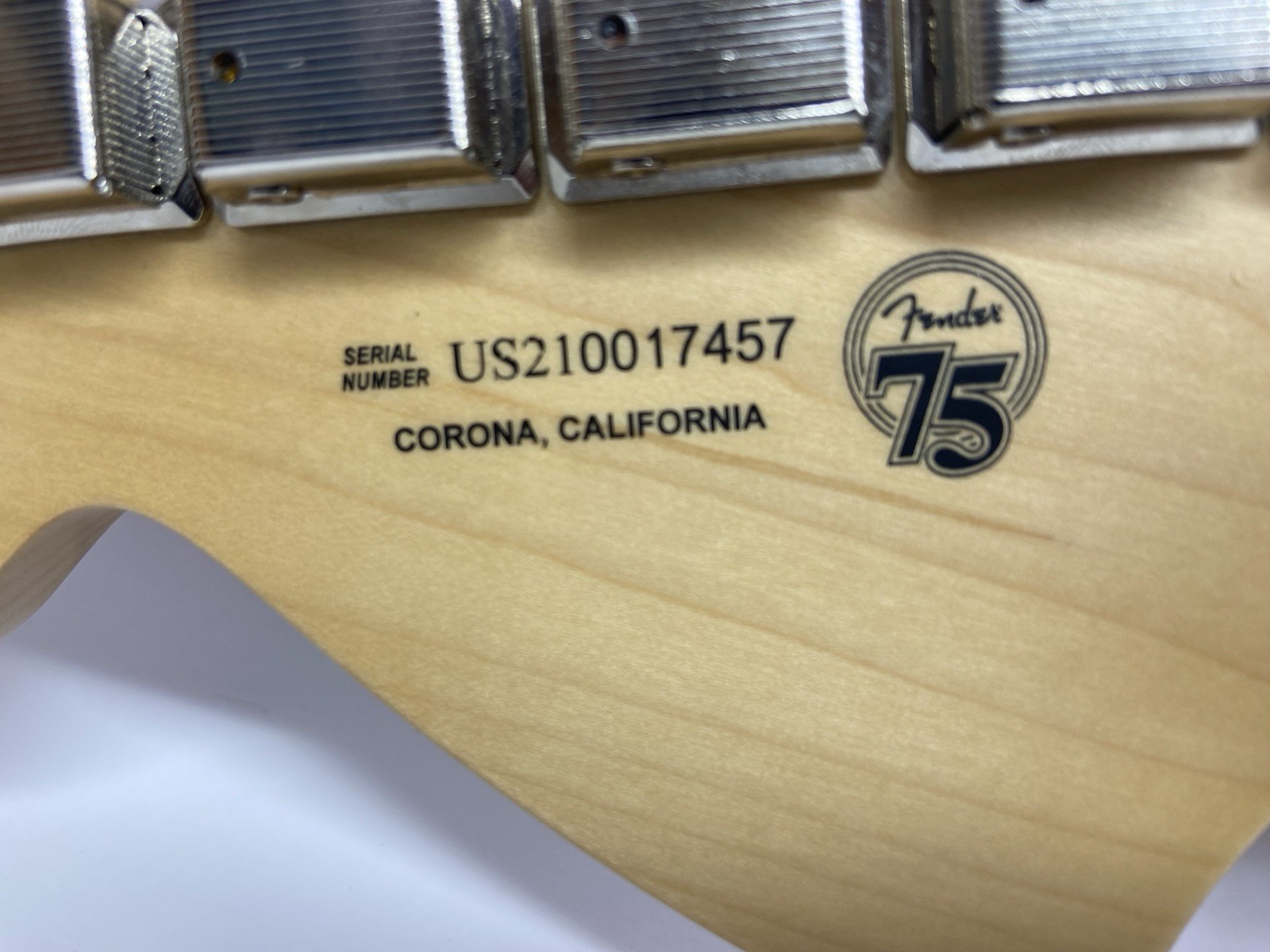 2021 Fender Performance Stratocaster Guitar-USA Made, 75 Year Anniversary