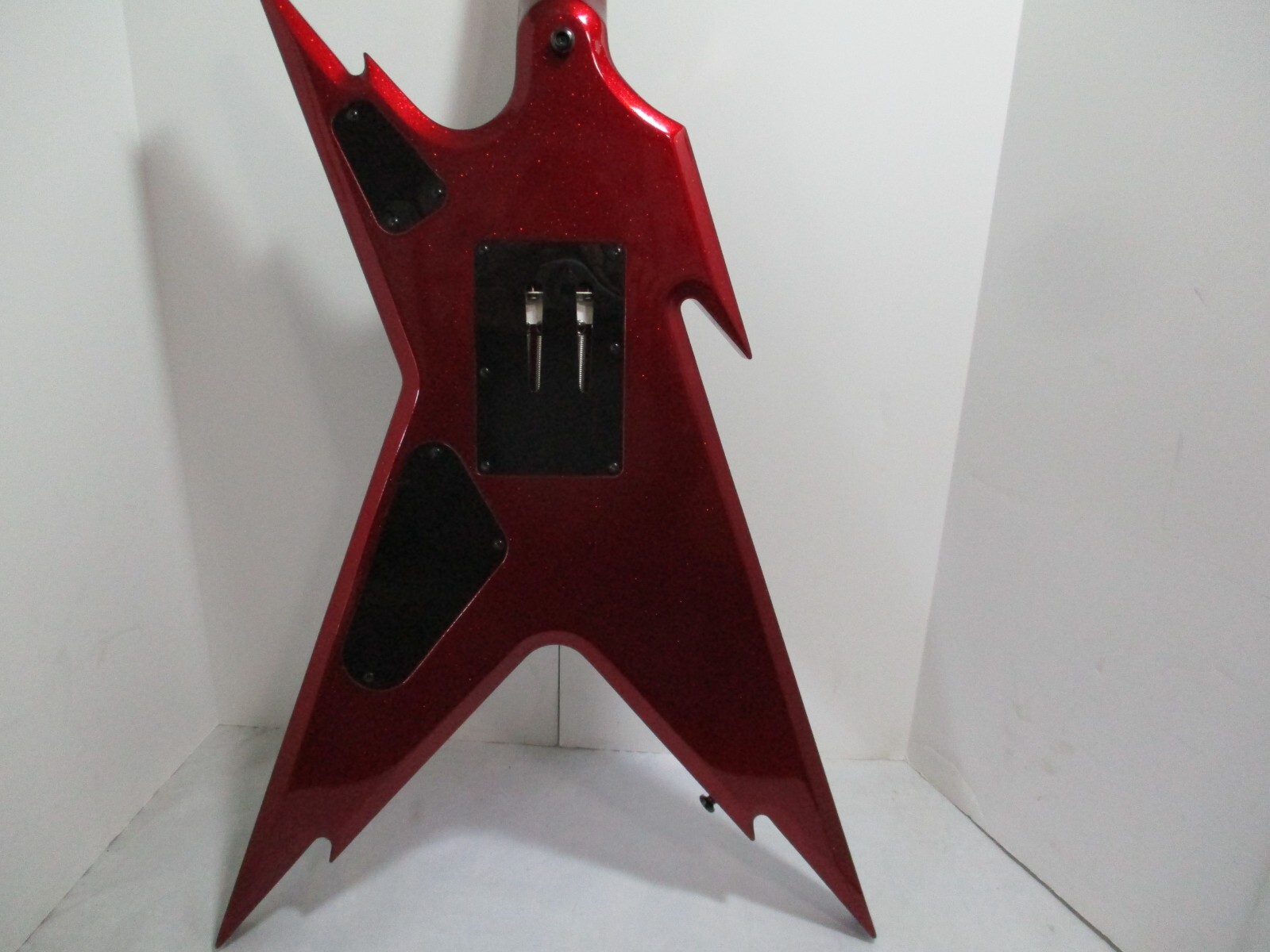 Dean RZR Razorback guitar candy apple red