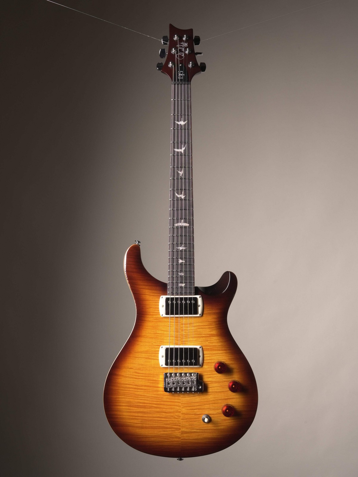 Paul Reed Smith SE DGT McCarty Electric Guitar – Tobacco Sunburst incl. Original