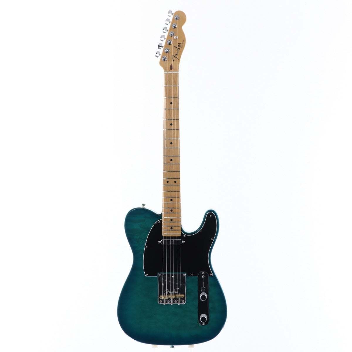 Fender American Showcase QMT Telecaster Aqua Marine Metallic #GGaay