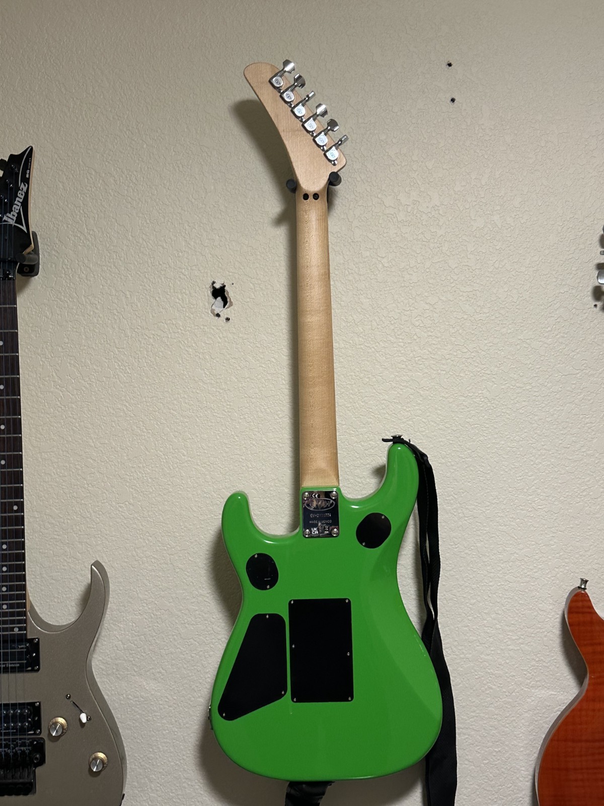 EVH 5150 Standard Electric Guitar Slim Green