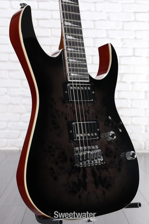 Ibanez GIO GRG220PA1 Electric Guitar – Brown Black Burst